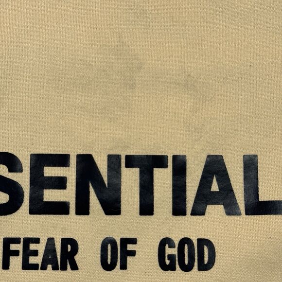 Fear Of God Essentials Hoodie Buttercream Men's/Women’s Unisex Small Pullover - Picture 14 of 14